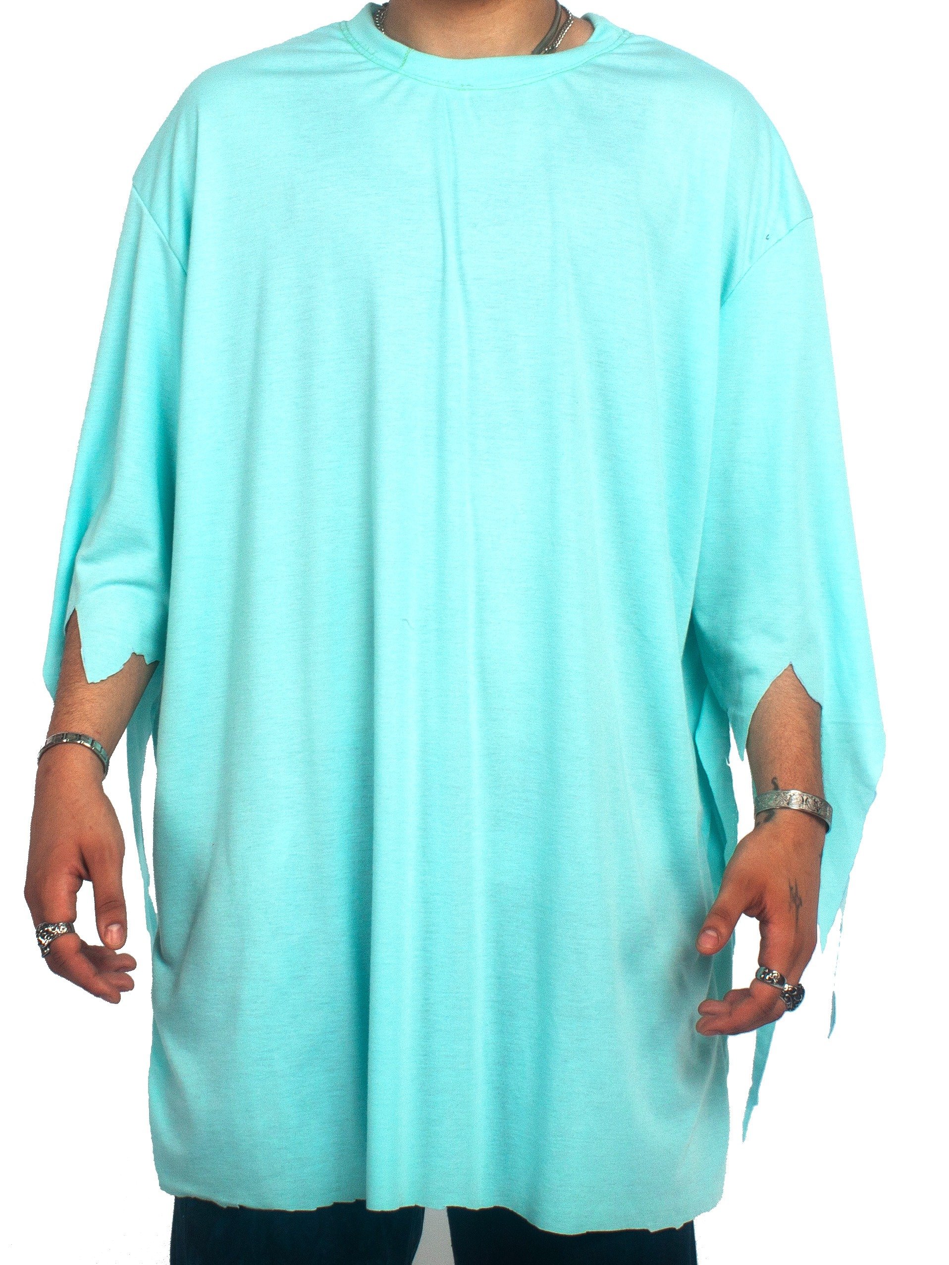 PORTRAIT SLEEVE TEE - LONG SLEEVE - BLUE product image (1)
