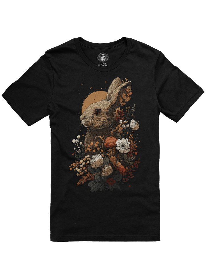 The Lunar Hare – Flora & Fable T-Shirt product image (1)