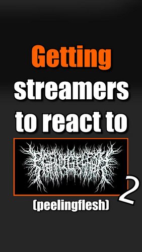 Getting streamers to react to peelingflesh @peelingfleshok #bands #hardcore #slam
