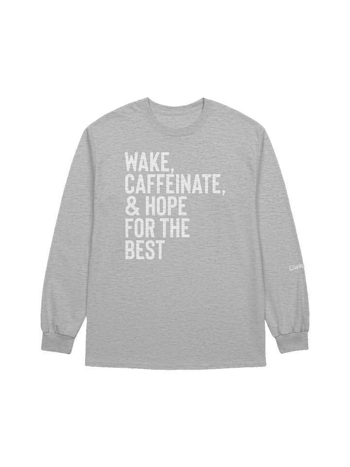 Wake & Caffeinate Long Sleeve Tee product image (9)