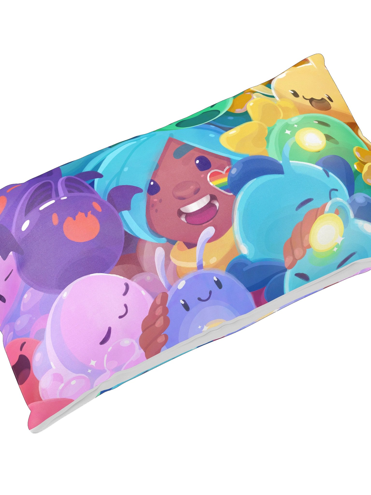 Cozy Slimes Throw Pillow product image (4)
