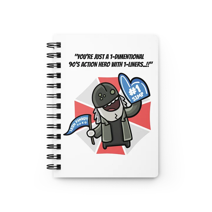 Gideon Simp Spiral Note book product image (1)