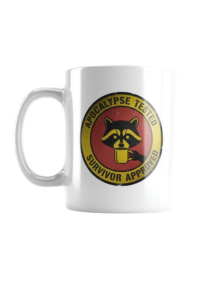Apocalypse-Tested Raccoon Mug product image (3)