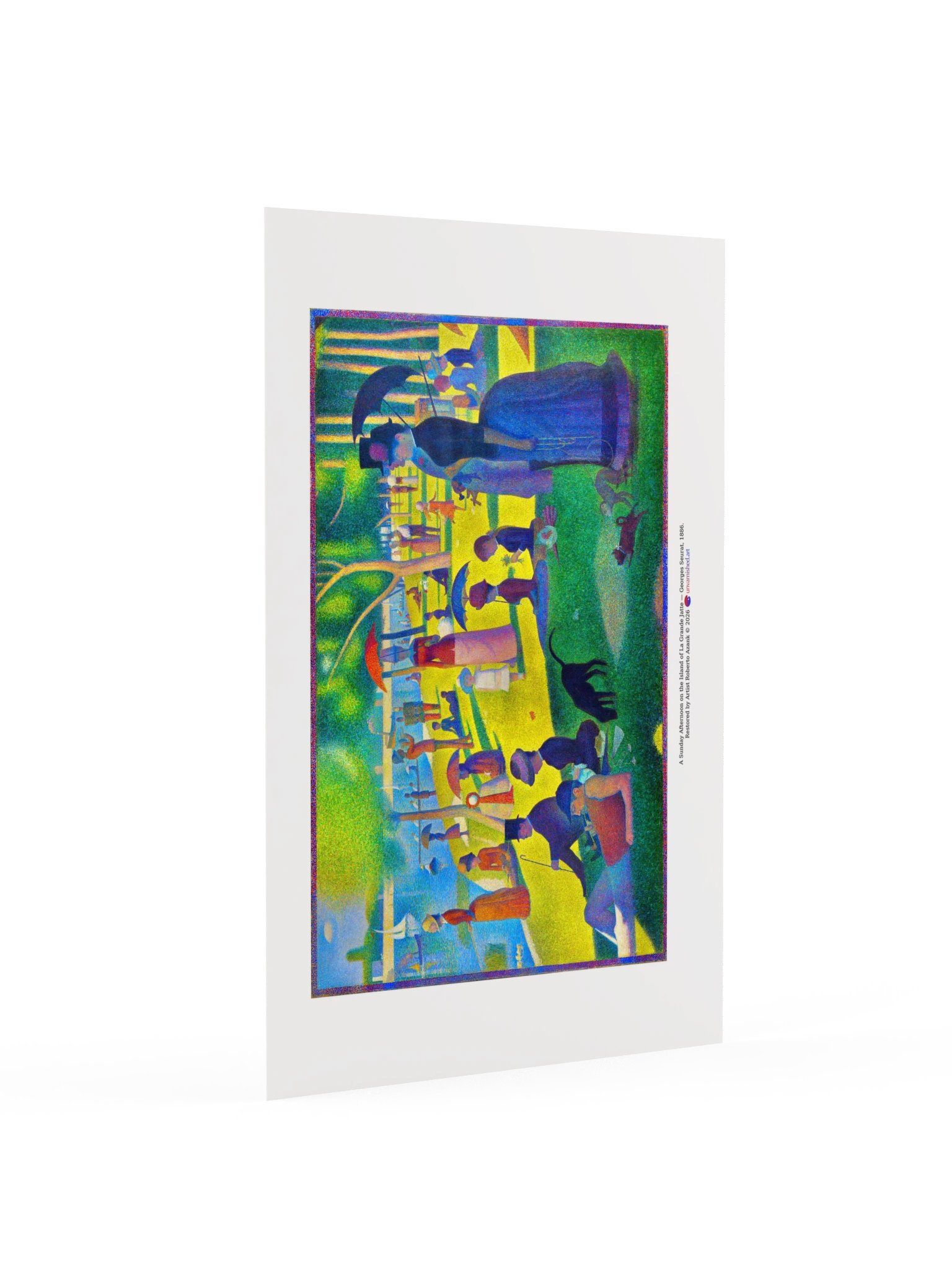A Sunday Afternoon on the Island of La Grande Jatte — Poster product image (2)