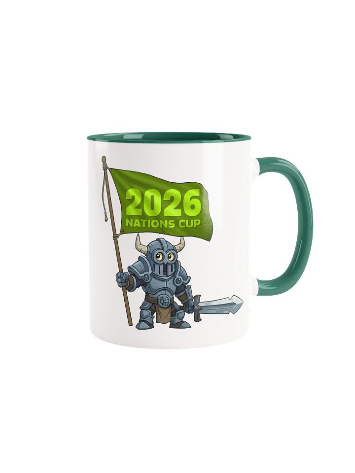 Nations Cup 2026 Green Mug product image (1)