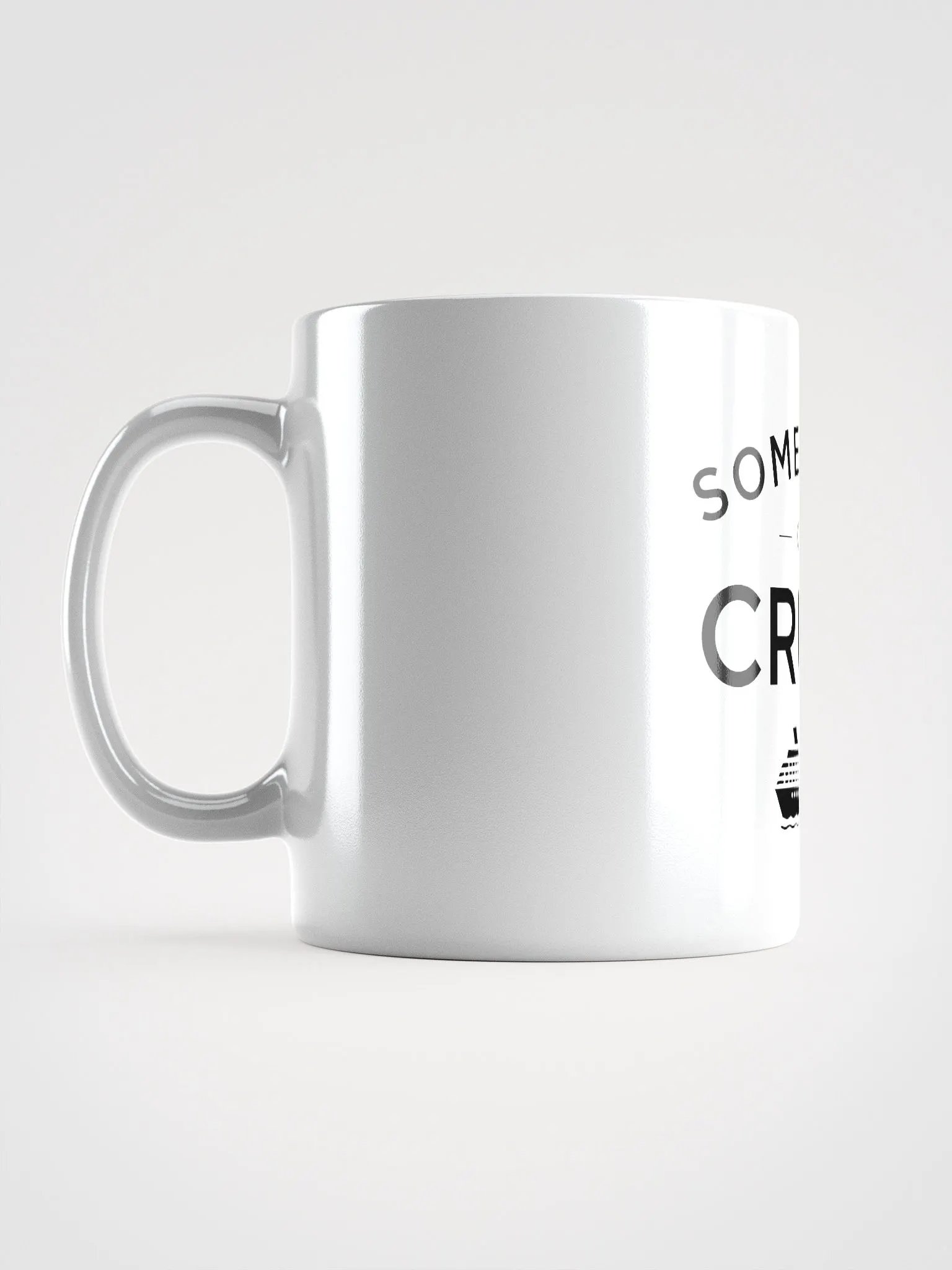 Somewhere on a Cruise Mug - White product image (6)