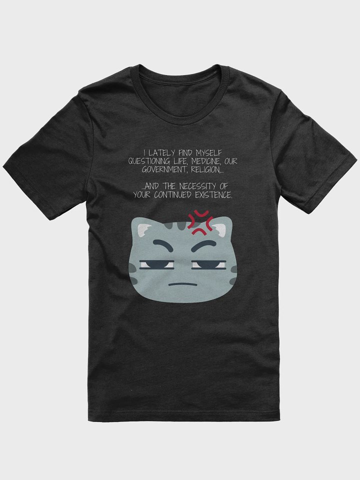 Annoyed Cat Unisex T-Shirt product image (2)