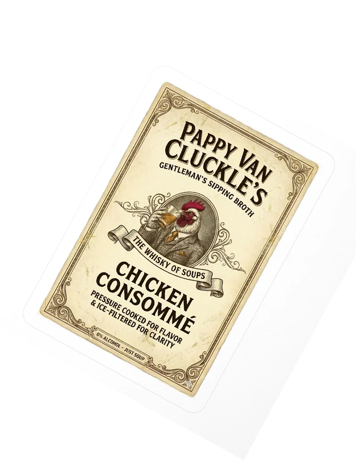Pappy Van Cluckle's Sticker product image (2)