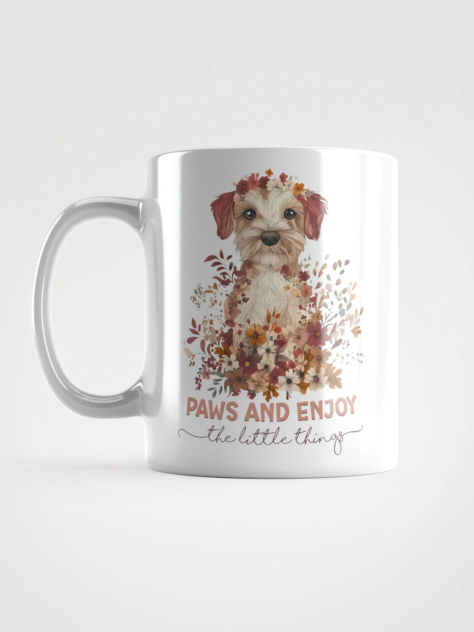 Paws And Enjoy The Little Things Dog Mug product image (6)