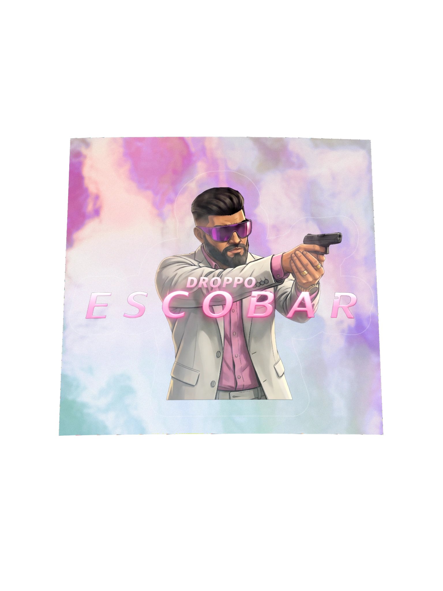 Droppo Escobar 007 Pose Sticker product image (1)