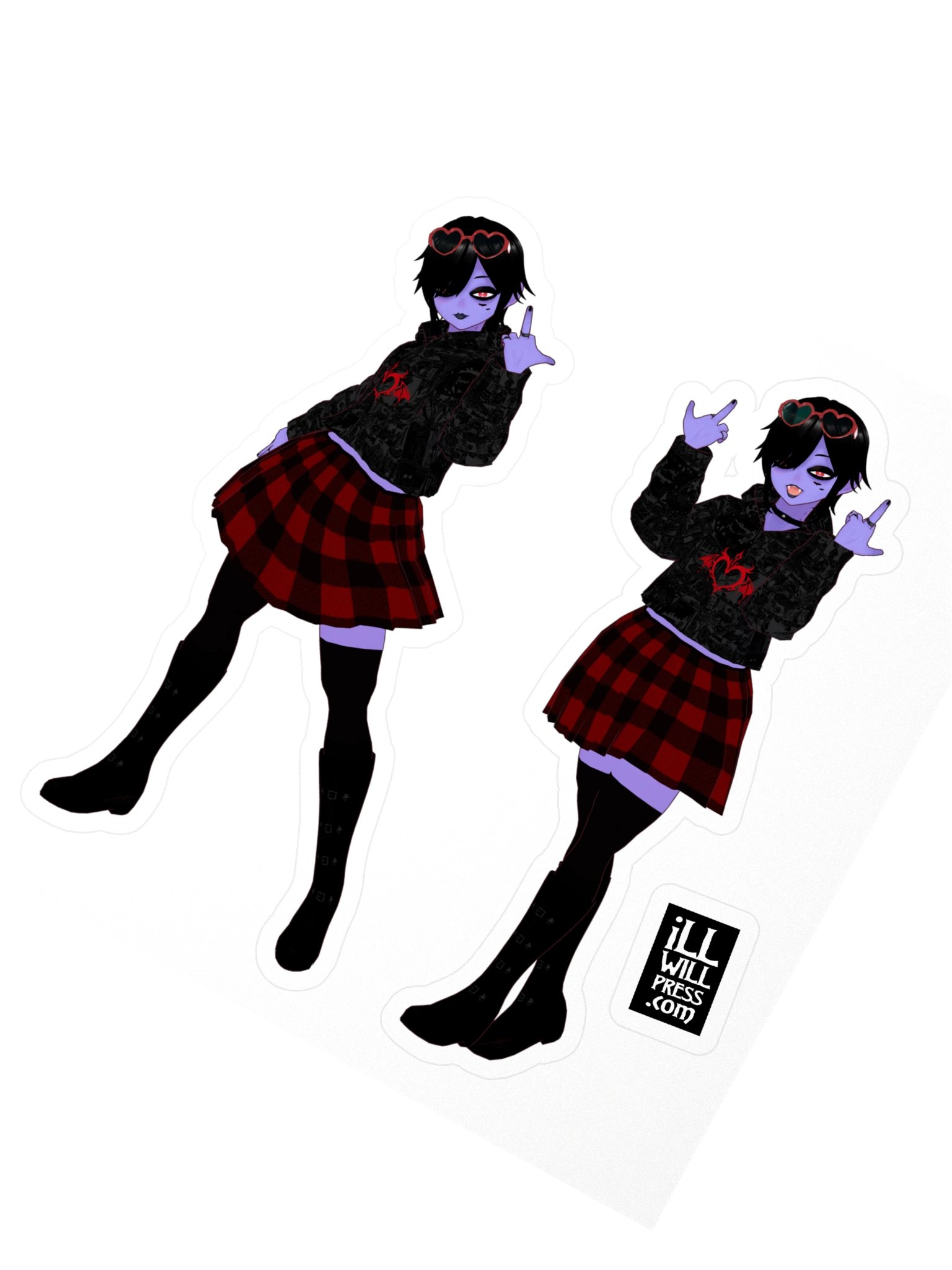 "Stevie" the Vampire Sticker Sheet #1 product image (2)
