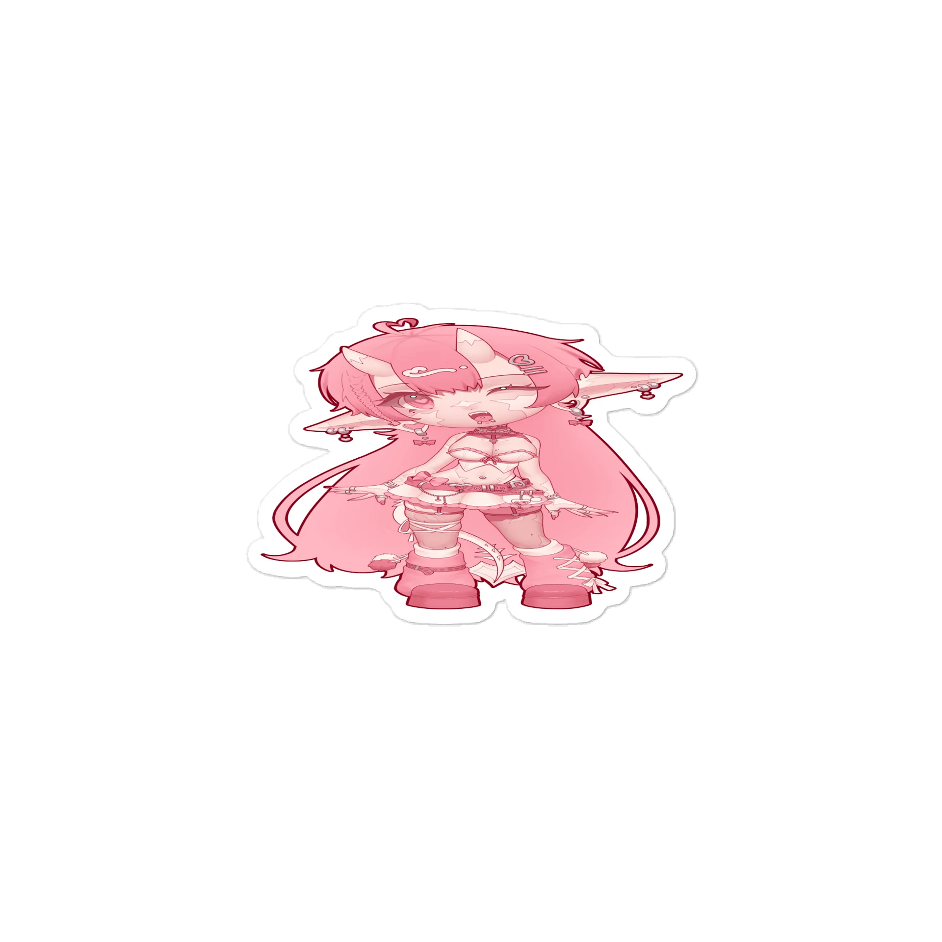 squishy chibi bug sticker product image (1)
