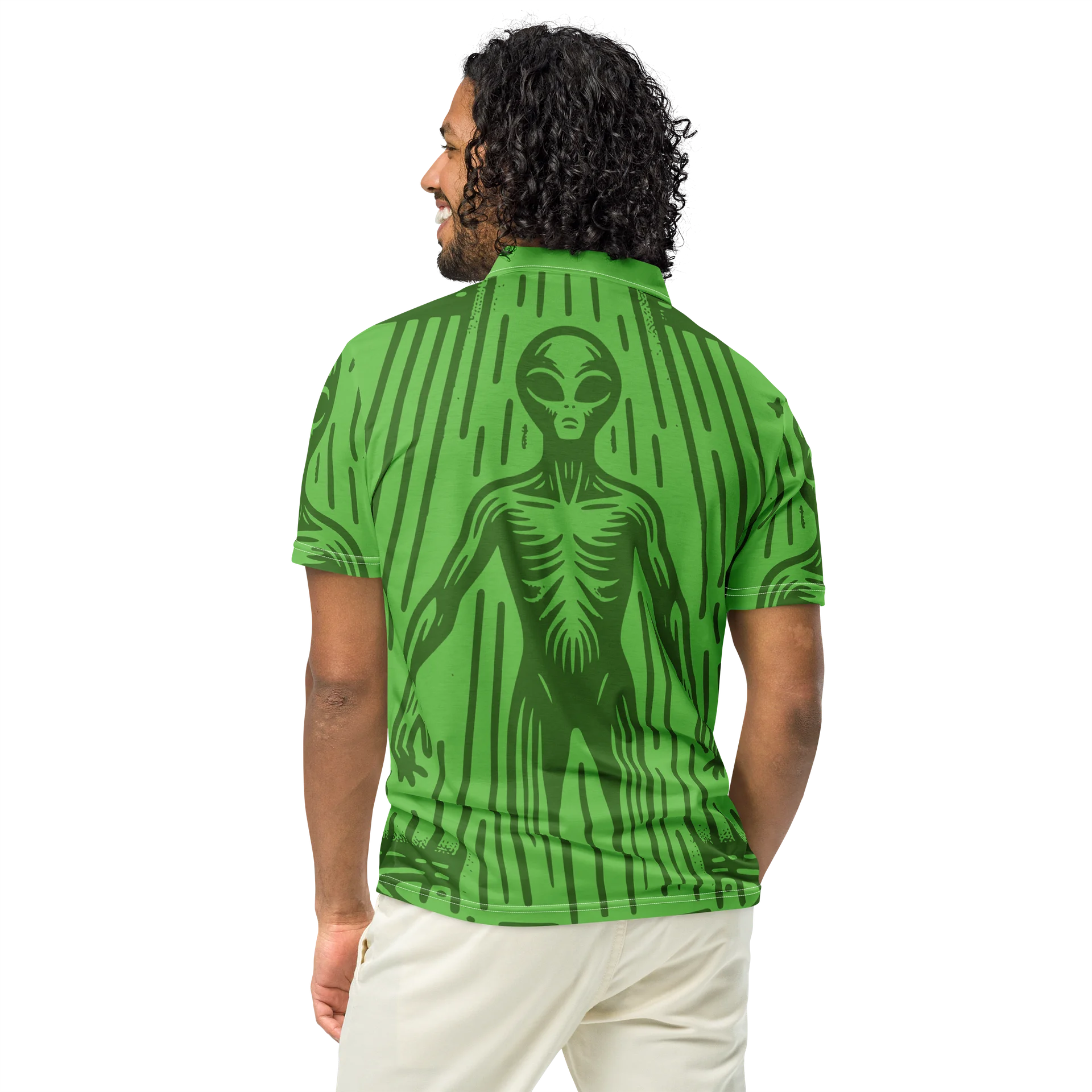 Signature GreenLightStop Alien Pulse Polo product image (7)