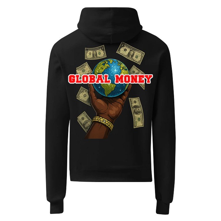 Global Money Varsity Hoodie Black product image (2)