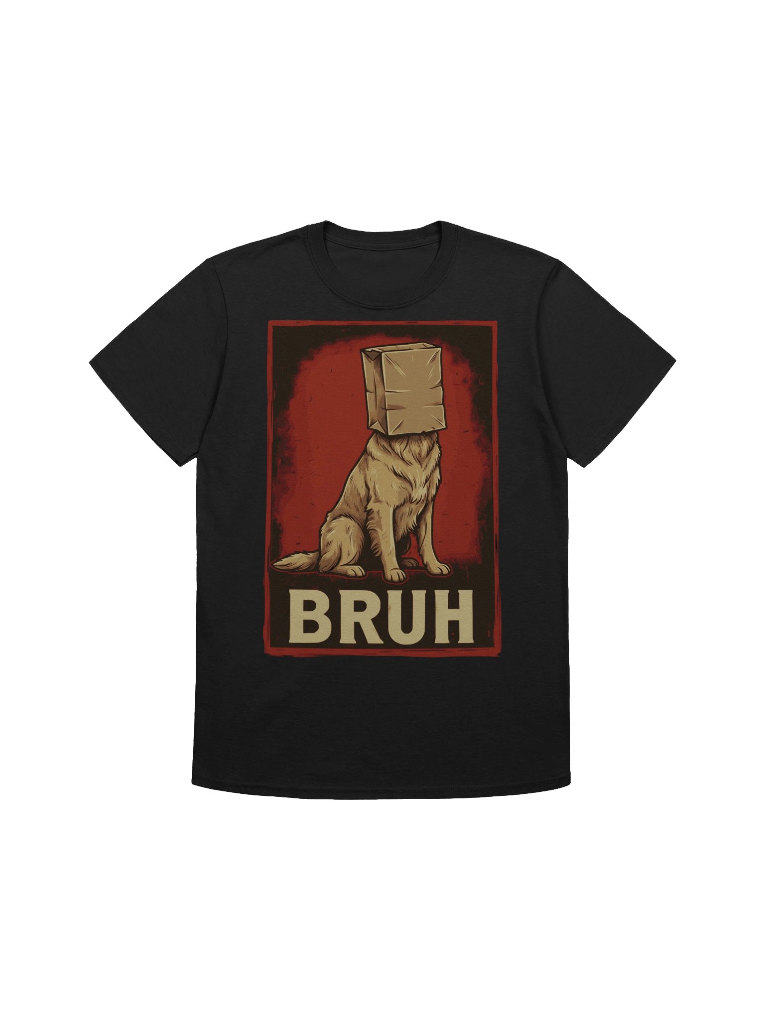 Funny Bruh Dog Unisex Graphic T-Shirt product image (7)