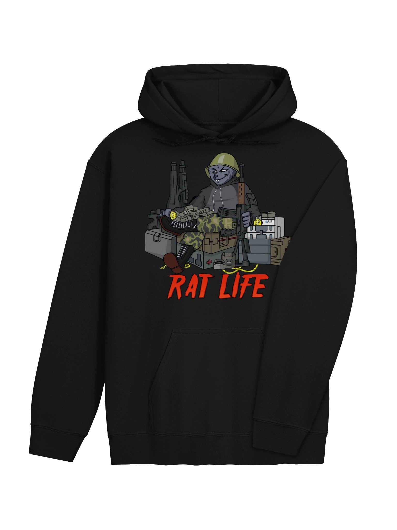 Rat Life Hoodie product image (4)