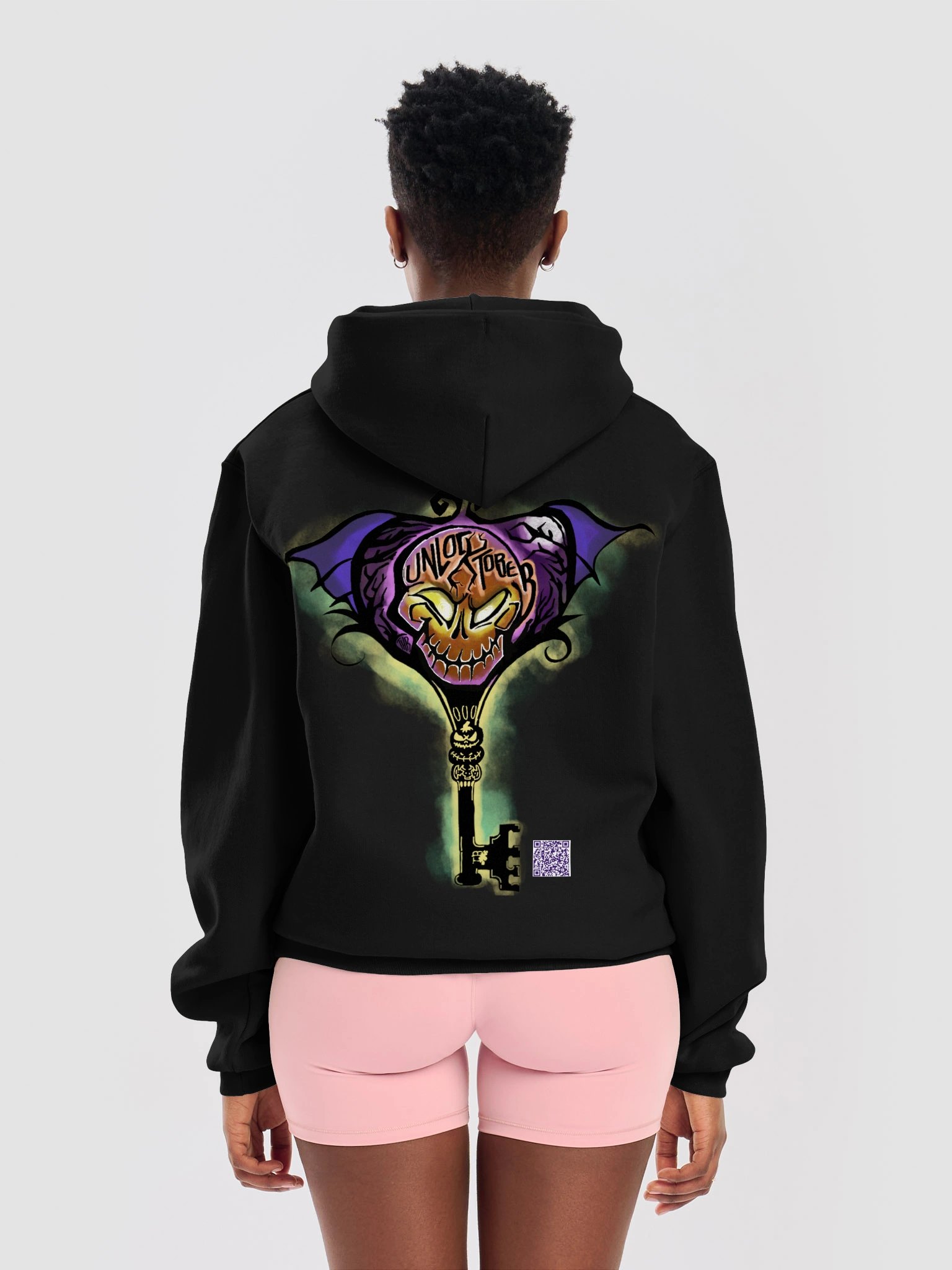 Bloody Unlocktober Skeleton Key Champion Hoodie product image (6)