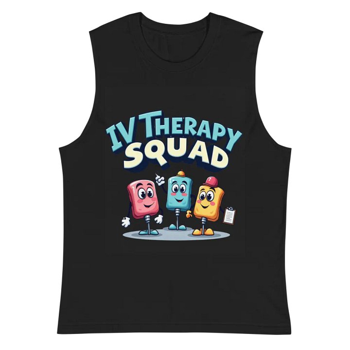 Cheerful IV Therapy Squad Muscle Tank product image (3)