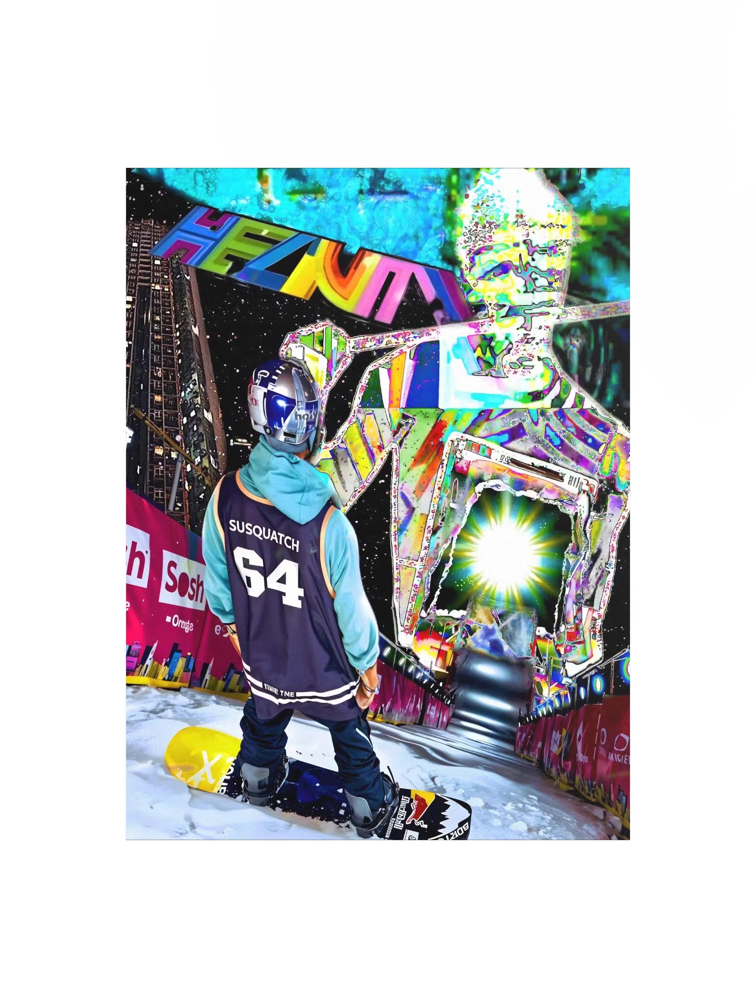 SUS64 - SNOW POSTER product image (1)