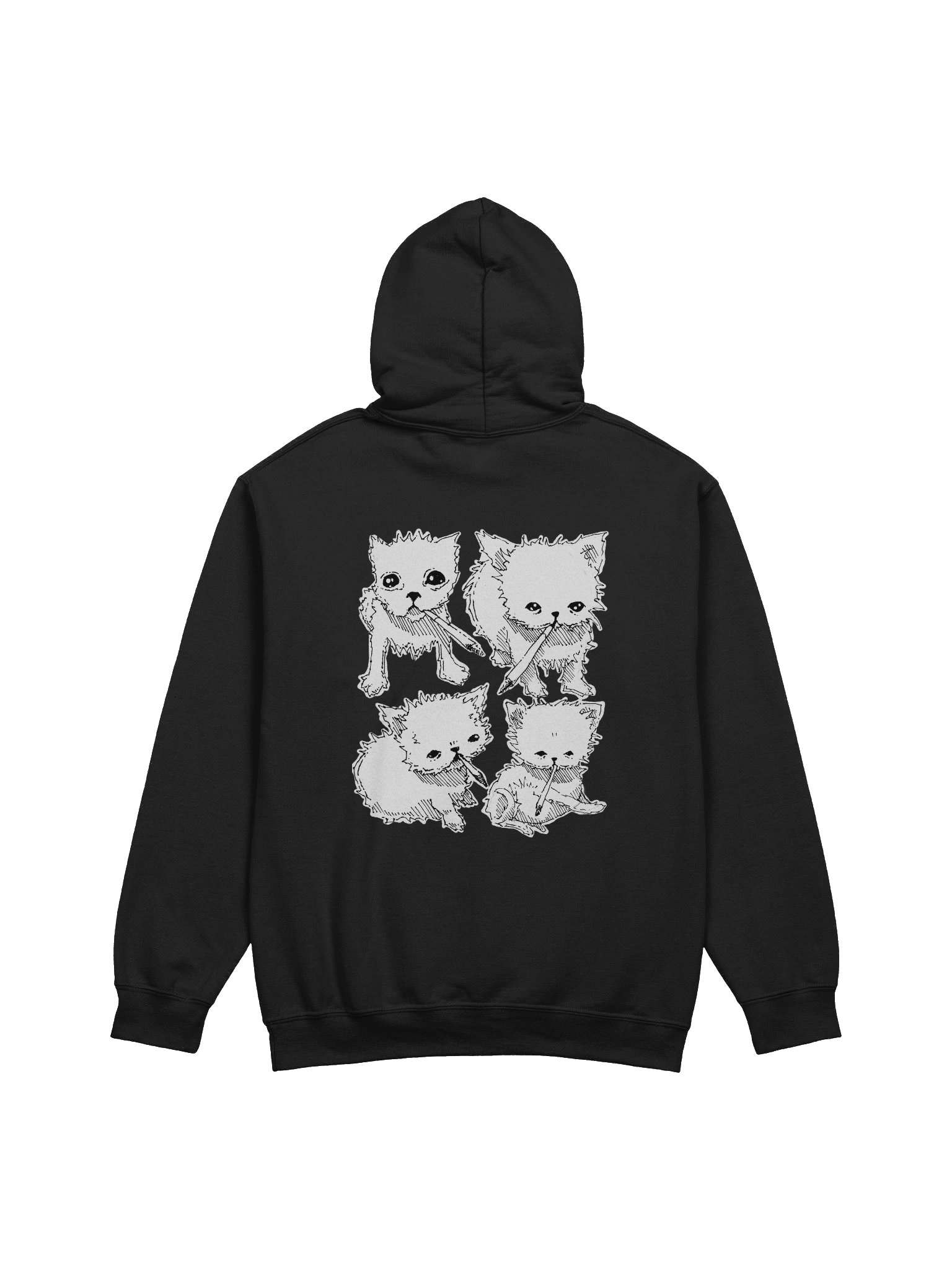 MEGA CAT CIG HOODIE product image (1)