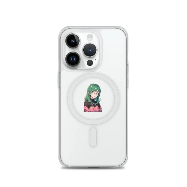 (GREEN WAIFU) K Clear Case for iPhone product image (2)