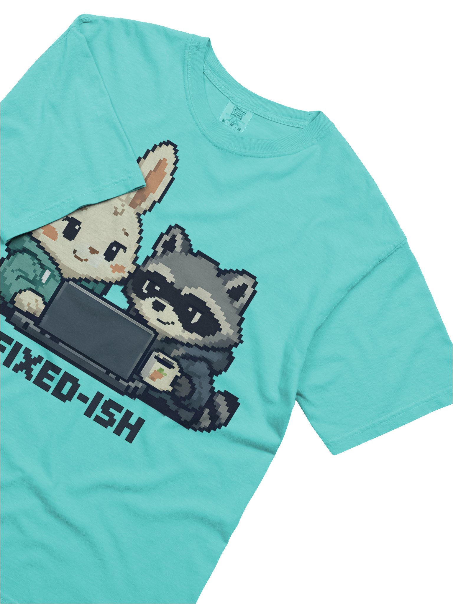 Fixed-ish Rabbit & Raccoon T-Shirt product image (5)