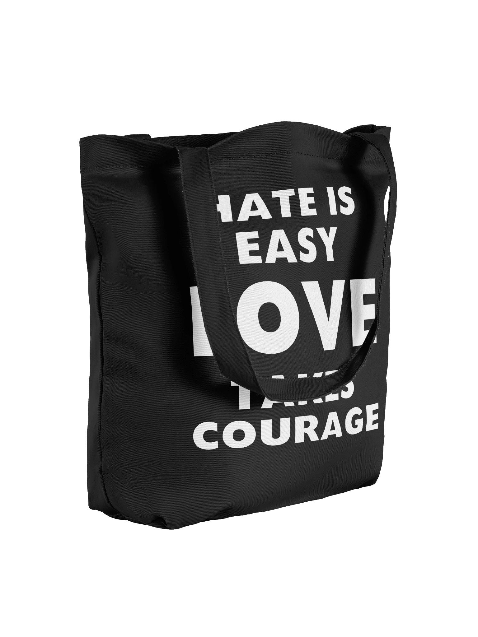 Hate Love Courage Tote Bag product image (4)