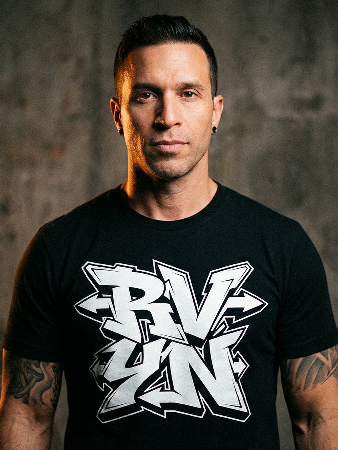 RVYN Graffiti Tee: Street Art Rebellion product image (1)