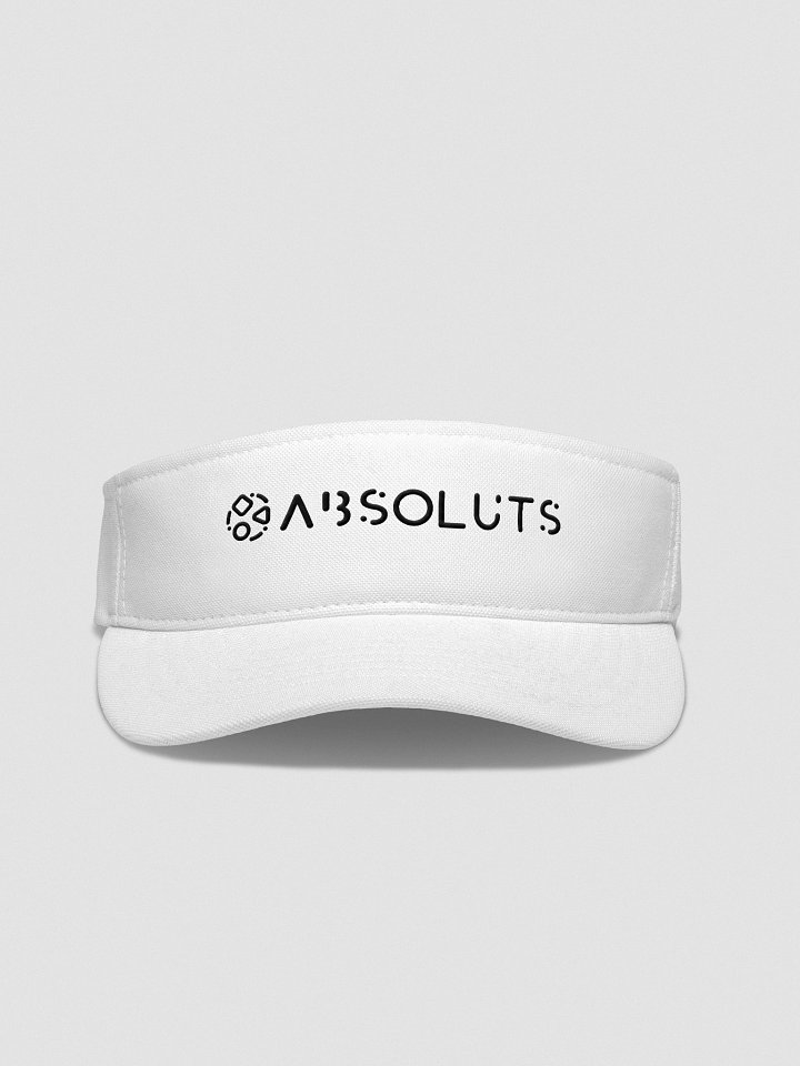 AbsolutRyan Visor Hat (Black Logo) product image (1)