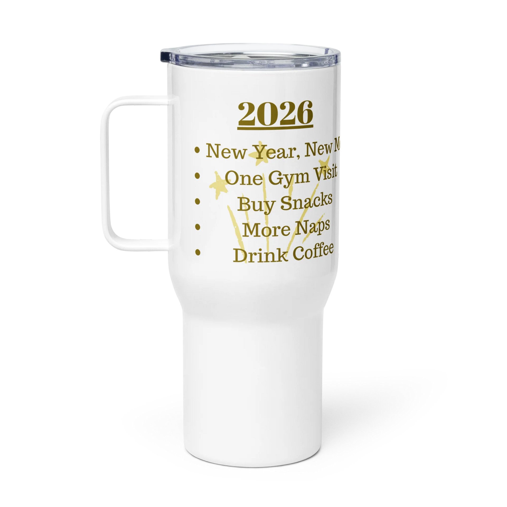 2026 New Year's Resolutions Travel Mug product image (2)