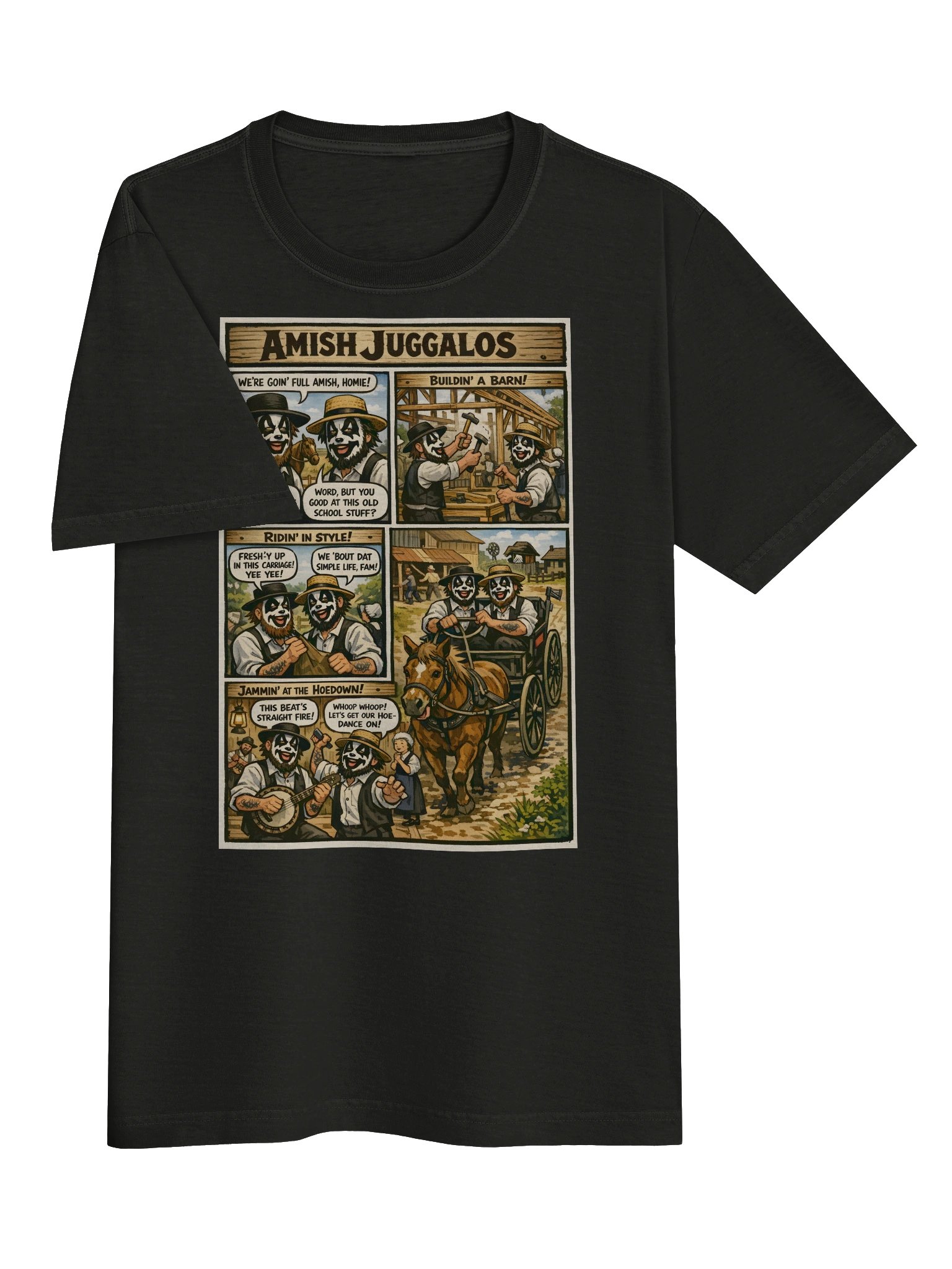🐴 Amish Juggalos T-Shirt product image (3)
