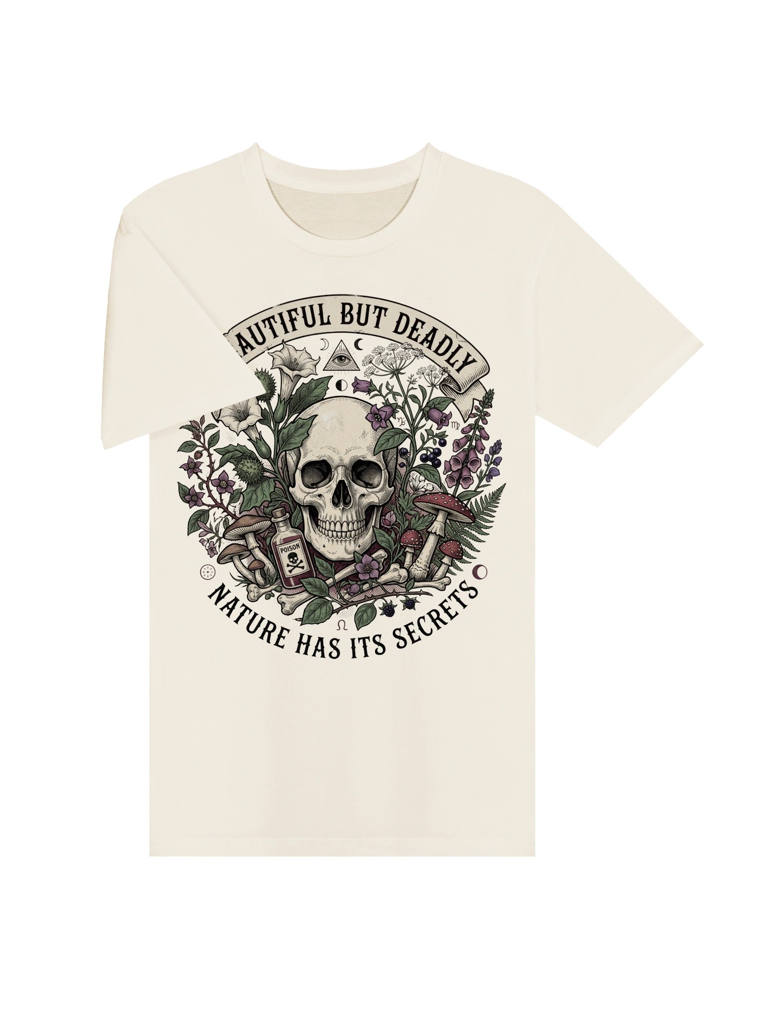 Beautiful But Deadly – PoisonBloom Vintage Gothic T-Shirt product image (27)