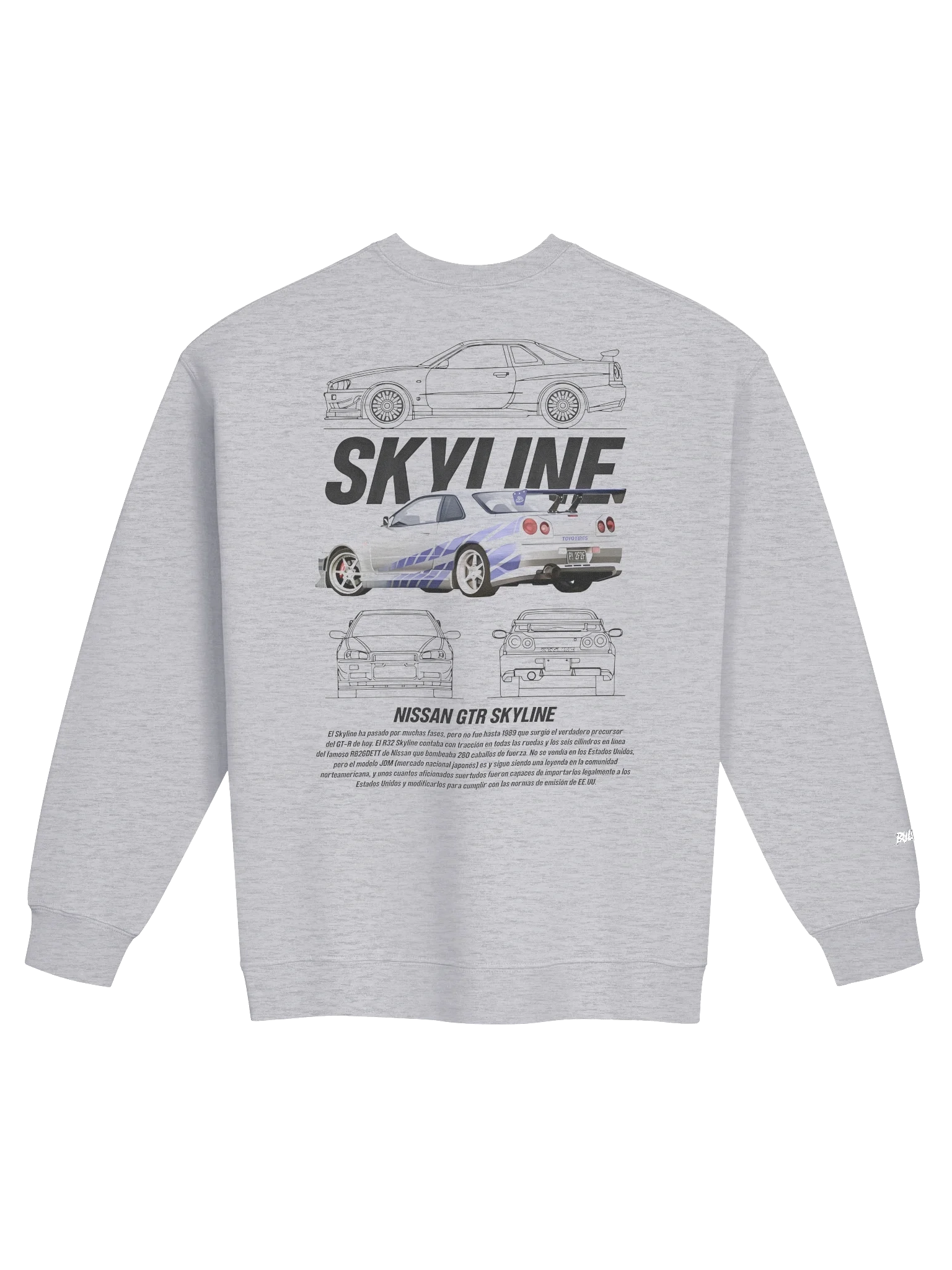 Sky Line Sweatshirt - Bulvant - I6ZPNE2heUs