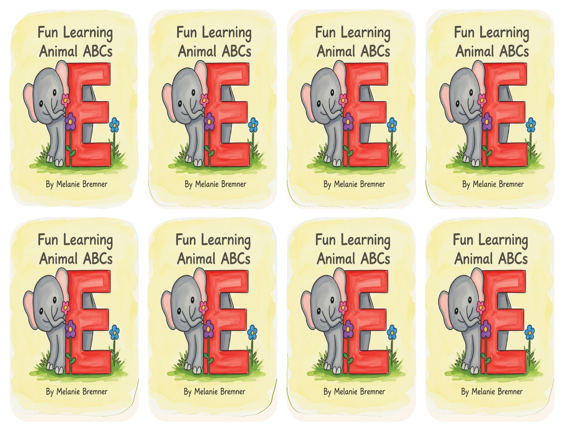Fun Learning Animal ABCs – A to Z Flash Cards for Kids Ages 3–8 product image (7)