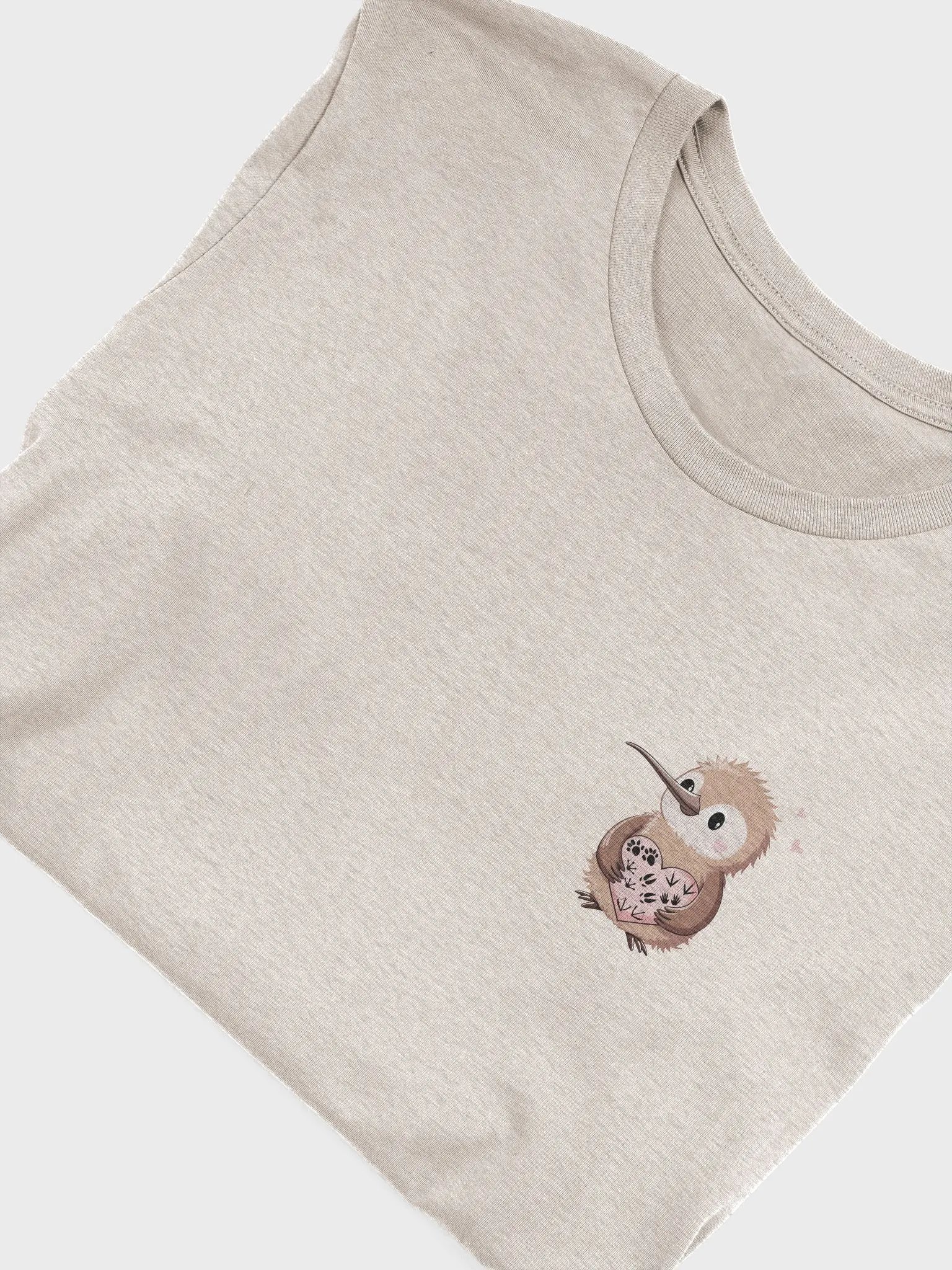 Kawaii Kiwi - Every Patient Leaves a Print, Wildlife Lover Gift, Cute Animal T-shirt product image (3)