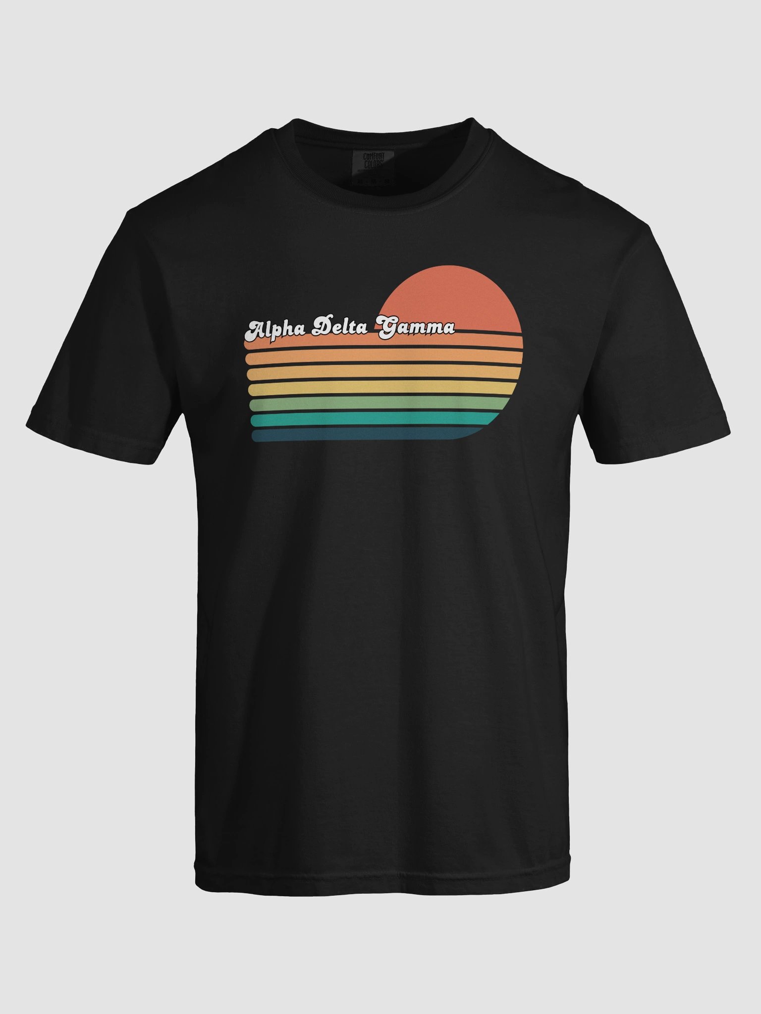 Sunset Retro Comfort Tee product image (47)