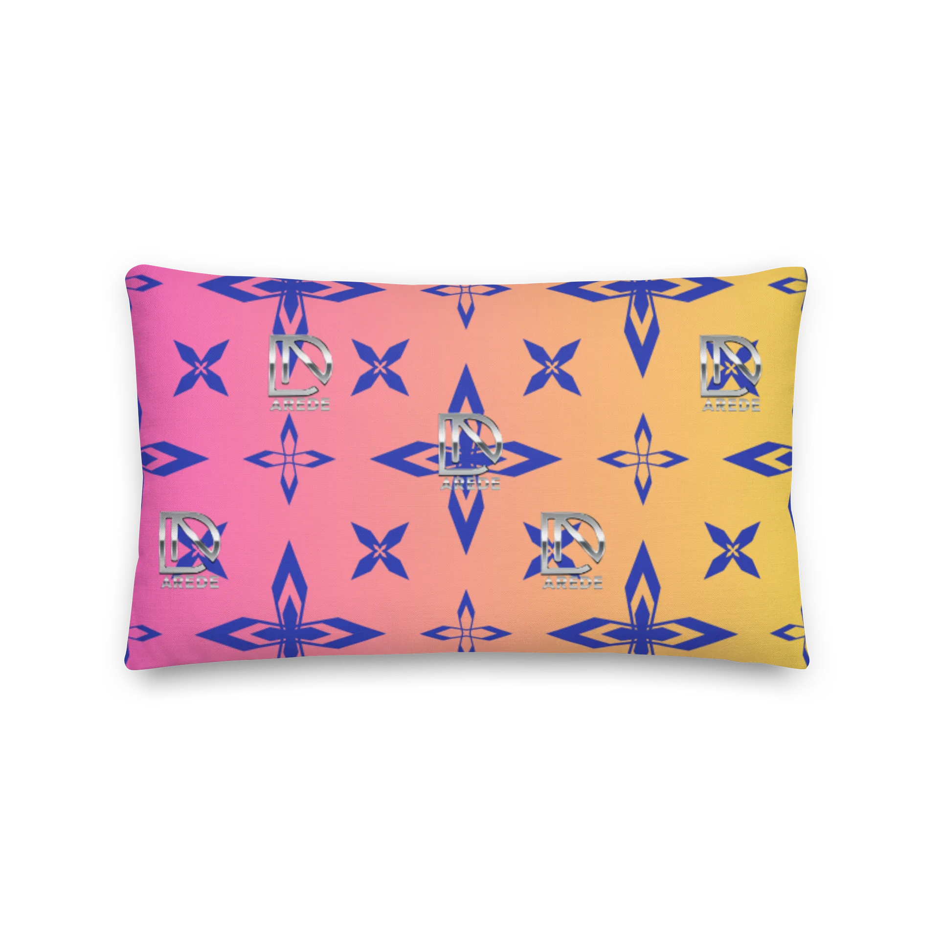 Pastel Geo Monogram Pillow product image (2)