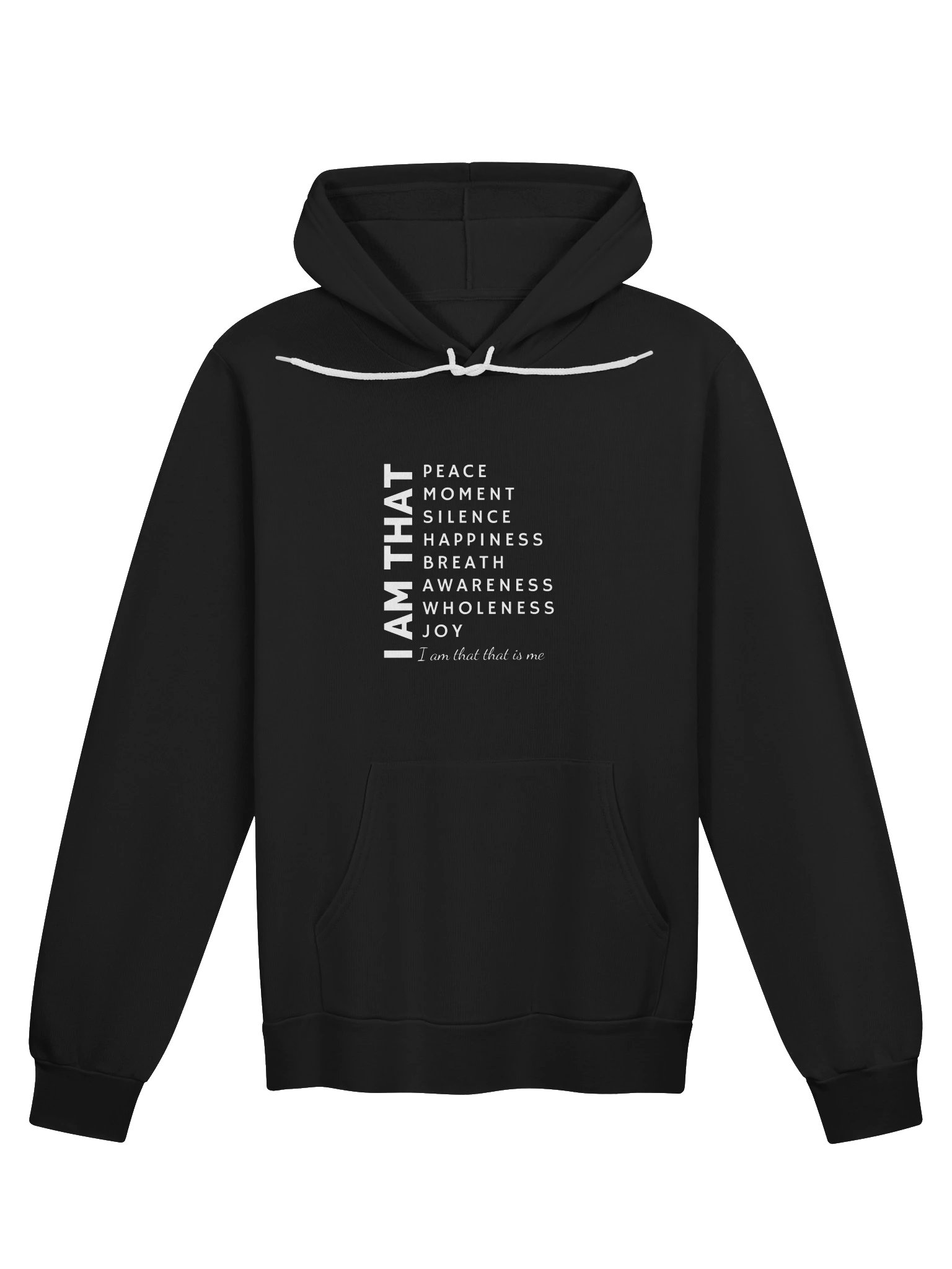 Unisex hoodie Core Statement Midnight product image (2)