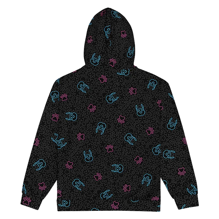 Psych Pattern Zip-Up Hoodie - Night Sitter product image (2)