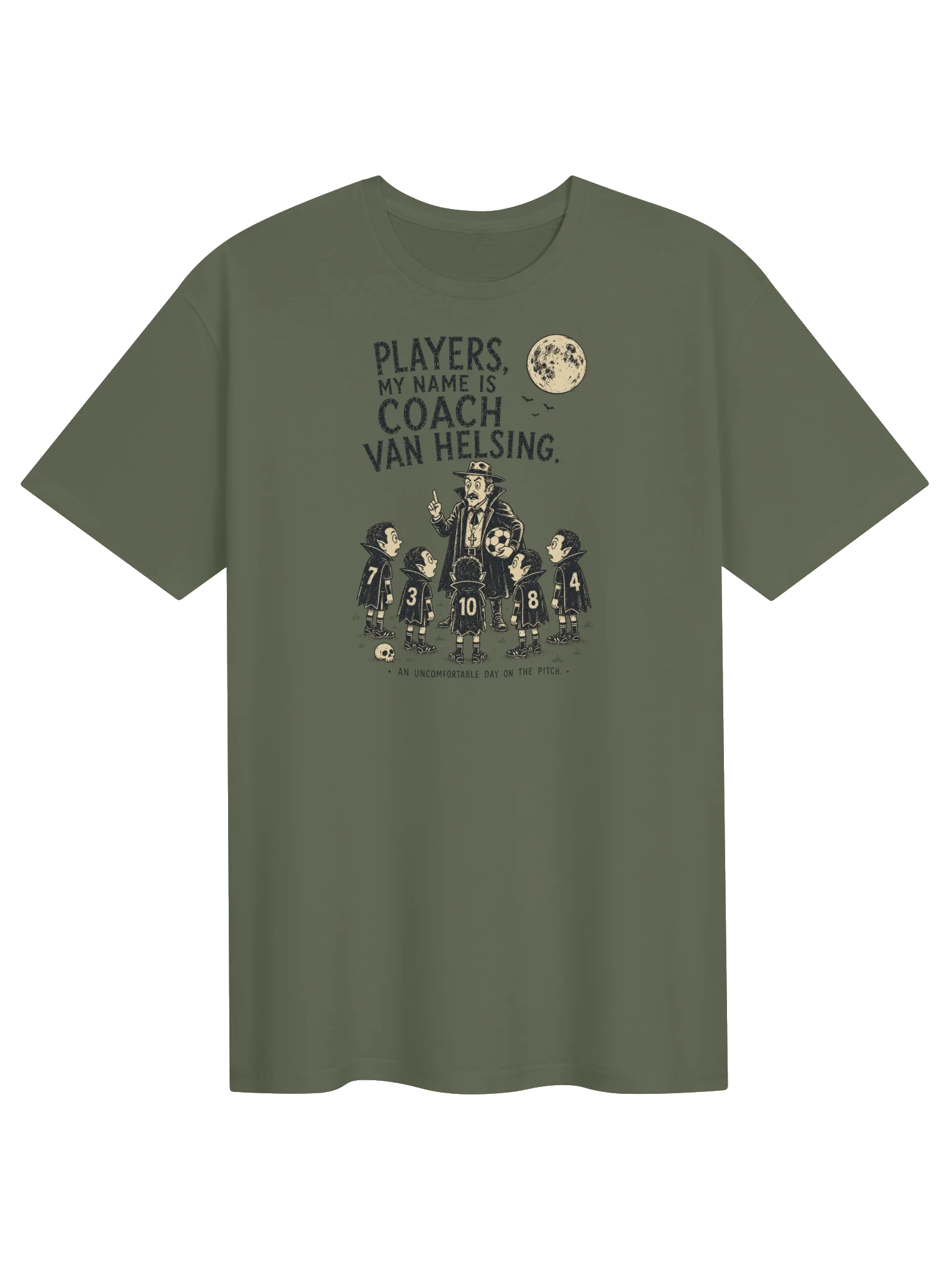Coach Van Helsing Soccer Coach Graphic Tee product image (1)
