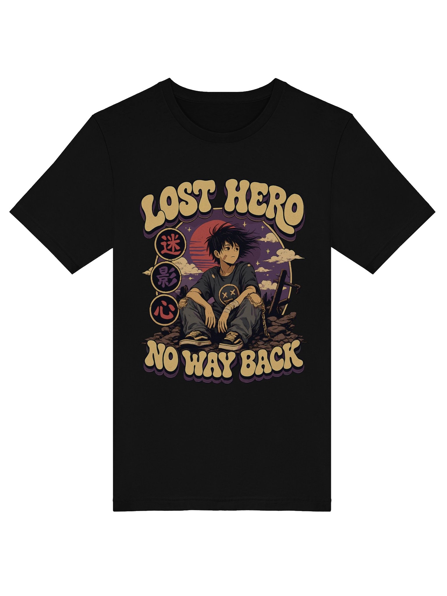 LOST HERO — No Way Back Manga Tee product image (5)