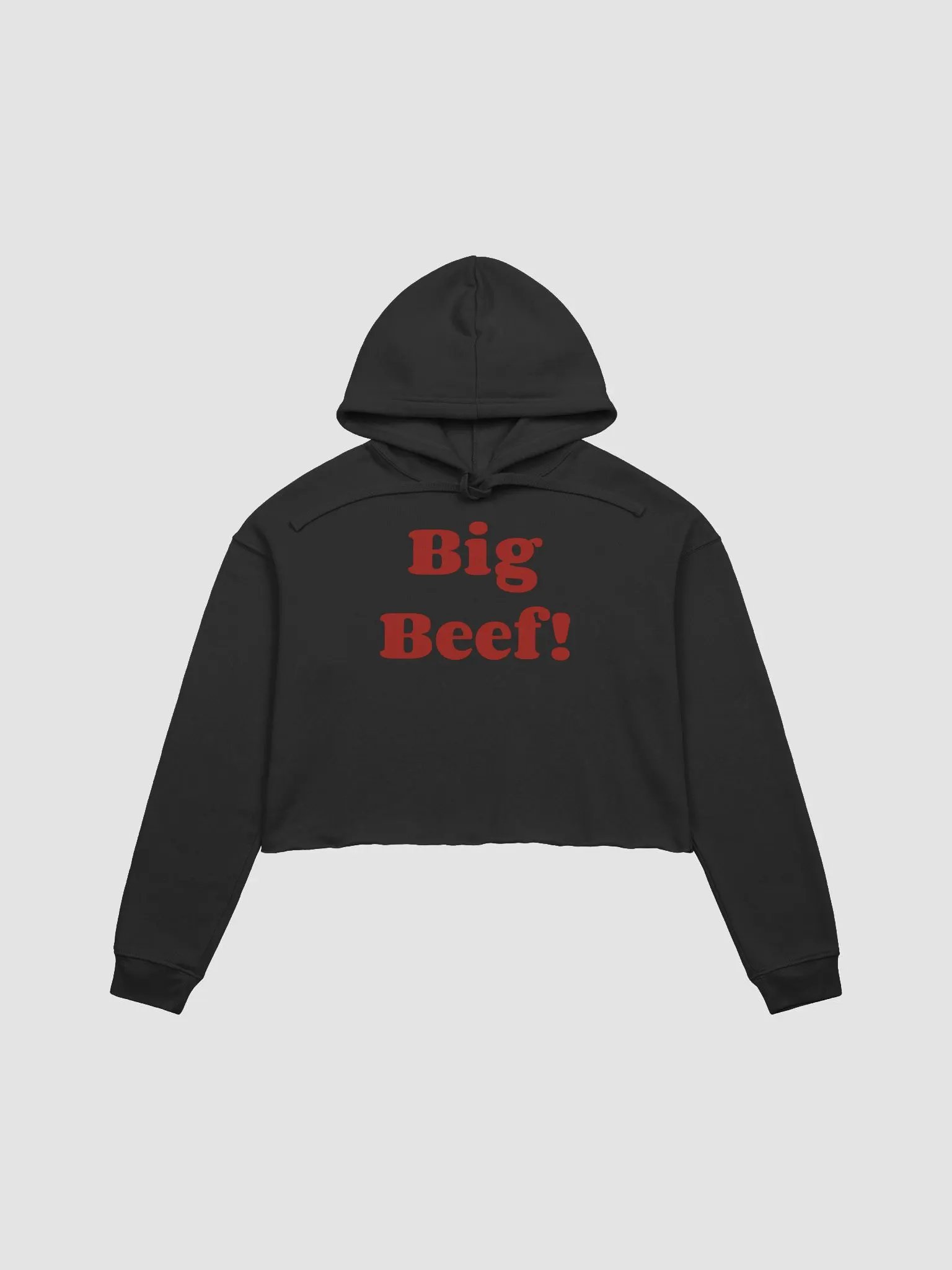 Big Beef fleece crop hoodie product image (2)