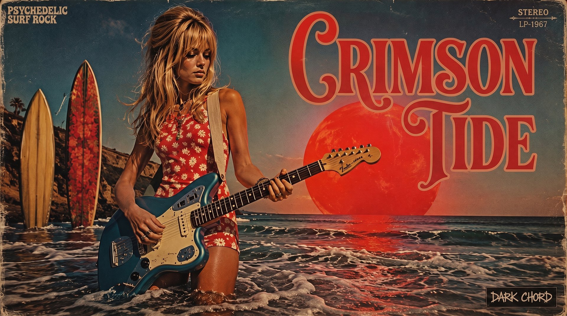 CRIMSIN TIDE - 1967 Psychedelic Surf Rock - Full Album product image (1)