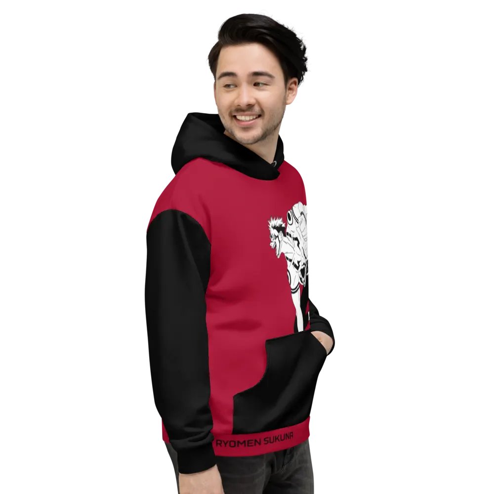 Ryomen Sukuna, 2T, All-Over Print Hoodie product image (4)