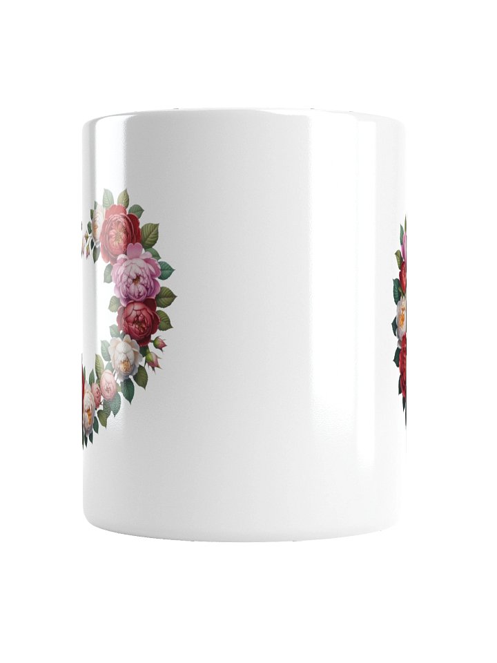 Floral Love Heart Valentine Coffee Mug product image (5)
