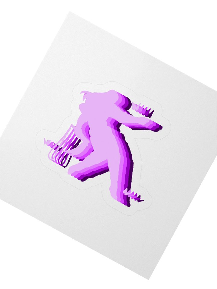 TIMESTOP | Die Cut Sticker product image (2)