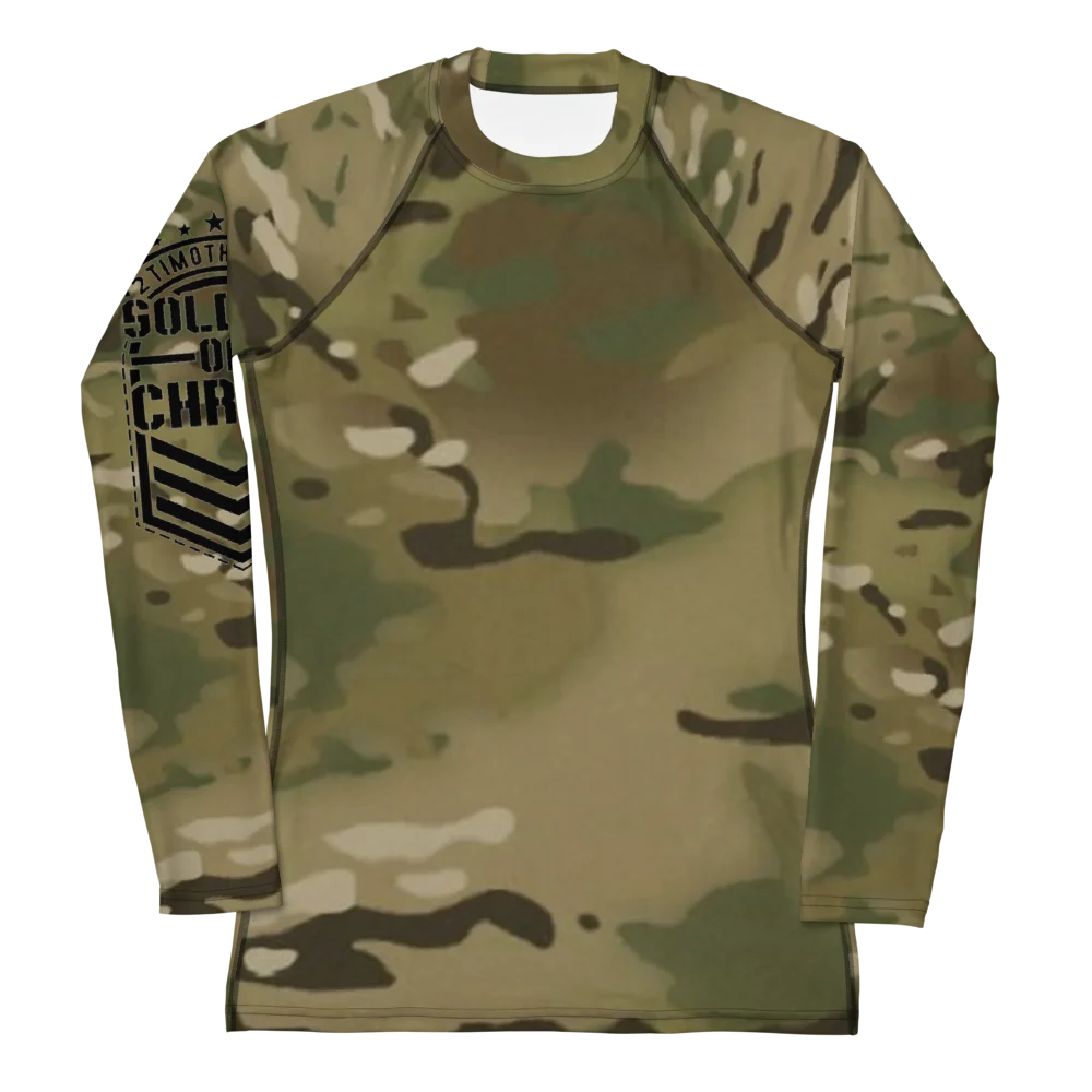 Faithful Camo: Women's Rash Guard - Multicam product image (2)