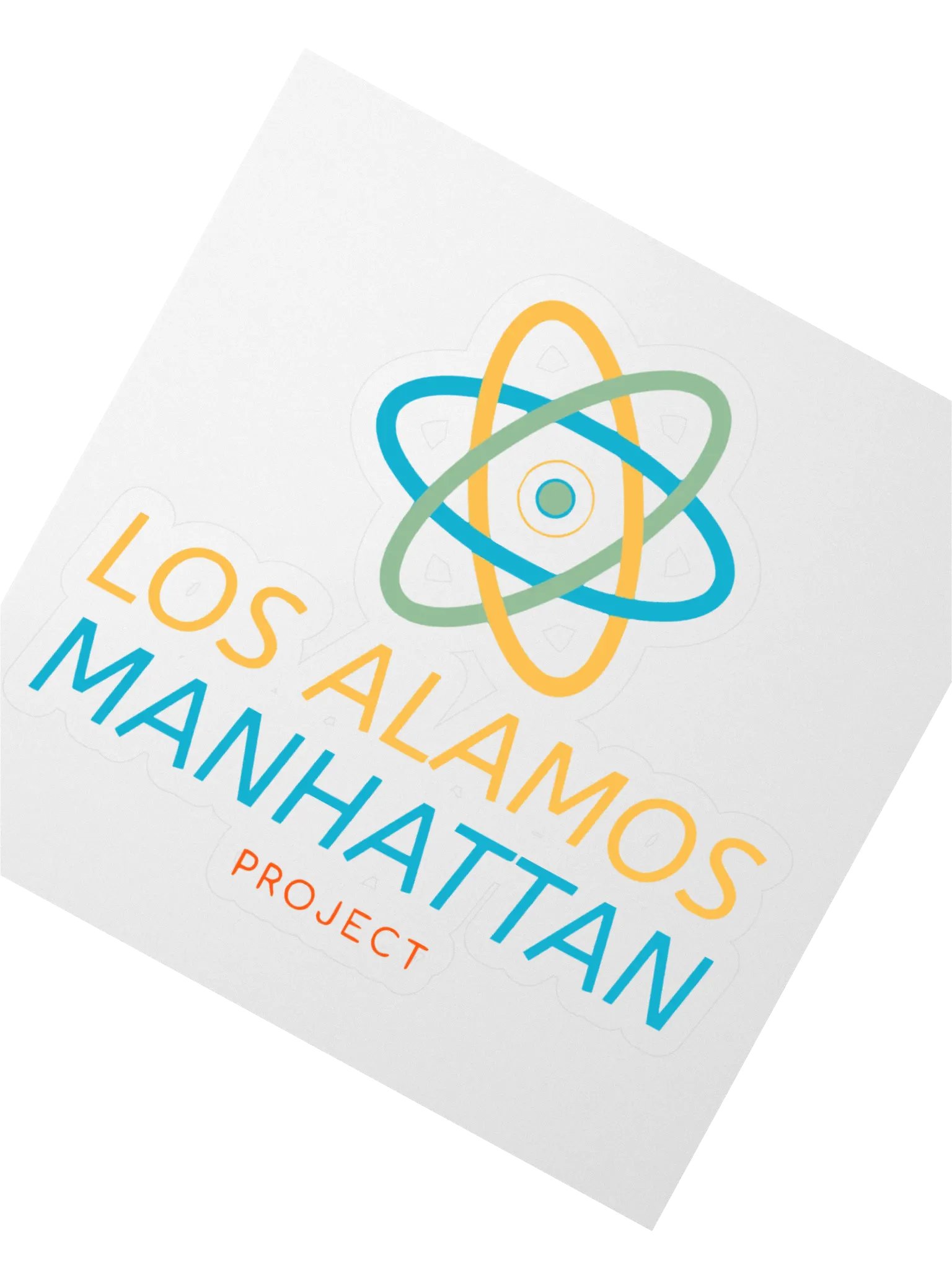 Los Alamos Manhattan Project Kiss Cut Sticker product image (2)