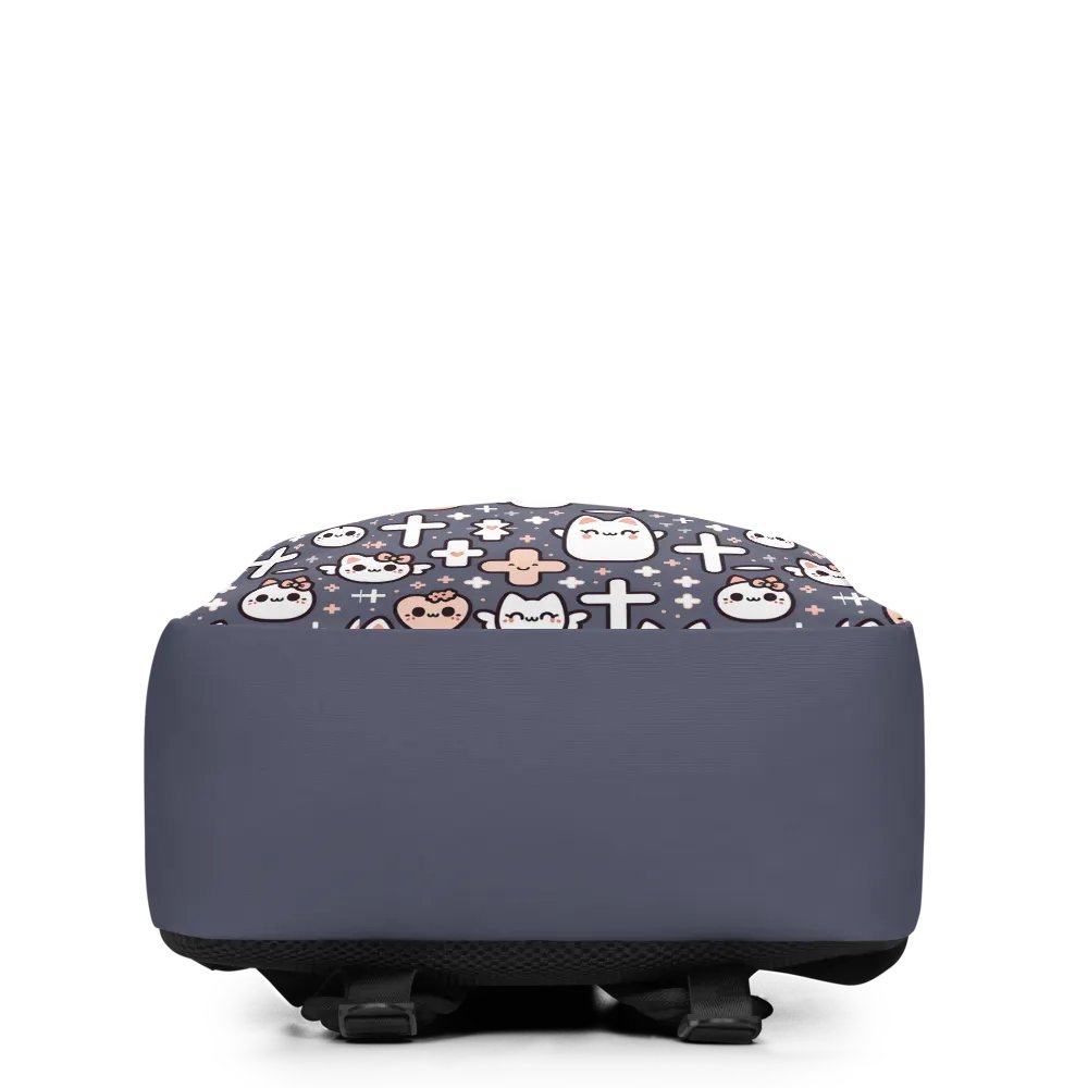 Cats and Crosses Minimalist Backpack product image (3)