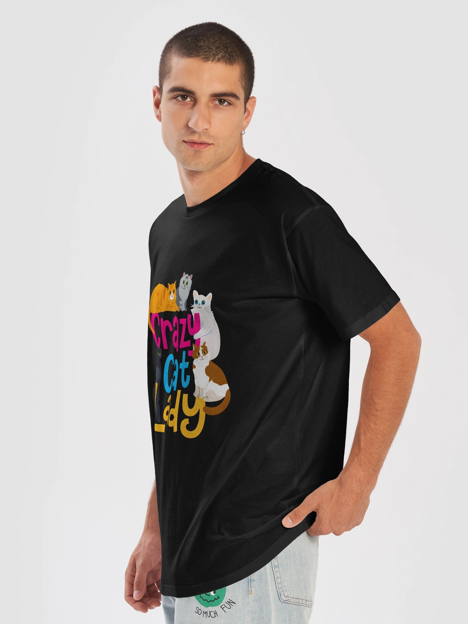 Crazy Cat Lady Unisex Tee product image (34)